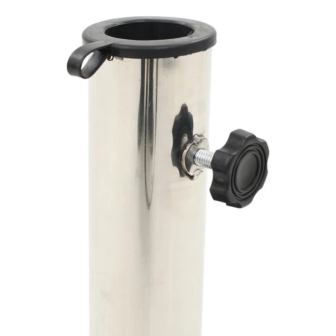 Socle De Parasol Granite 20 Kg Rond Noir 4 Socle De Parasol Granite 20 Kg Rond Noir – Image 2