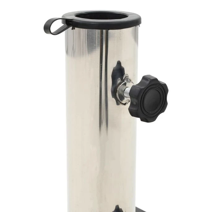 Socle De Parasol Granite 30 Kg Carré Noir 4 Socle De Parasol Granite 30 Kg Carré Noir – Image 2