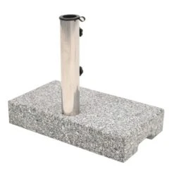 Socle De Parasol Granite Rectangulaire 25 Kg -Mobilier De Jardin socle de parasol granite rectangulaire 25 kg 3666722184014 1213101