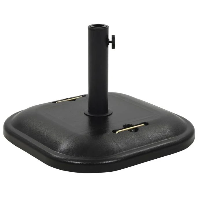 Socle De Parasol Noir Béton Carré 25 Kg 3 Socle De Parasol Noir Béton Carré 25 Kg