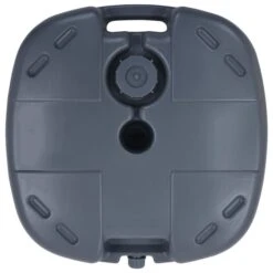 Socle De Parasol Portable Gris Rempli De Sable/eau -Mobilier De Jardin socle de parasol portable gris rempli de sable eau 3666722178433 1219661