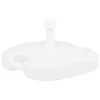 Socle De Parasol Rempli De Sable/d'eau 16 L Blanc Plastique -Mobilier De Jardin socle de parasol rempli de sable d eau 16 l blanc plastique 3666722914550 1219161