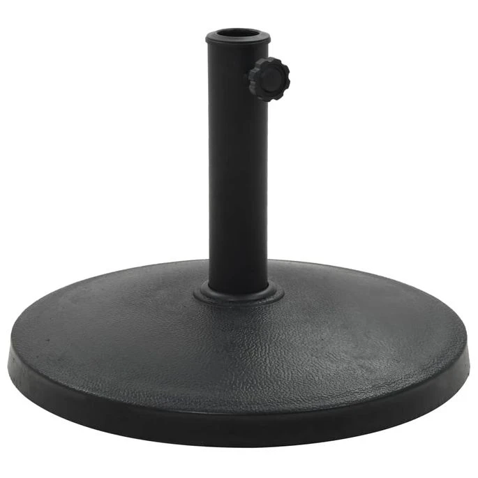 Socle Rond De Parasol Polyrésine 10 Kg Noir 3 Socle Rond De Parasol Polyrésine 10 Kg Noir
