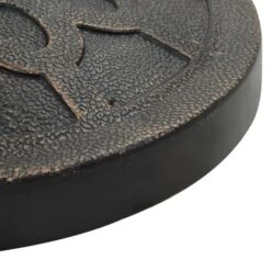 Socle Rond De Parasol Polyrésine 13 Kg Bronze -Mobilier De Jardin socle rond de parasol polyresine 13 kg bronze 3666722180276 1217810