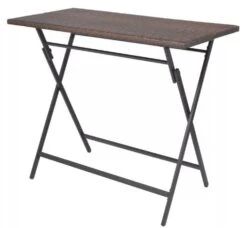 Table Bar Rectangulaire Et 4 Chaises De Jardin Résine Tressée Marron Klark 11 Table Bar Rectangulaire Et 4 Chaises De Jardin Résine Tressée Marron Klark -Mobilier De Jardin table bar rectangulaire et 4 chaises de jardin resine tressee marron klark 3666722578806 259913