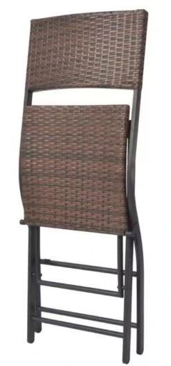 Table Bar Rectangulaire Et 4 Chaises De Jardin Résine Tressée Marron Klark 13 Table Bar Rectangulaire Et 4 Chaises De Jardin Résine Tressée Marron Klark -Mobilier De Jardin table bar rectangulaire et 4 chaises de jardin resine tressee marron klark 3666722578806 259915