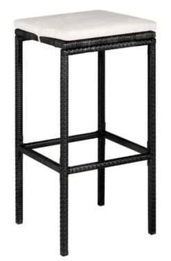 Table De Bar Rectangulaire Et 2 Tabourets De Jardin Résine Tressée Noir Klark -Mobilier De Jardin table de bar rectangulaire et 2 tabourets de jardin resine tressee noir klark 3666722576925 264098