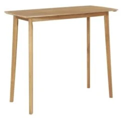 Table De Bar Rectangulaire Et 4 Chaises De Jardin Acacia Massif Clair Et Résine Tressée Gris Vidot -Mobilier De Jardin table de bar rectangulaire et 4 chaises de jardin acacia massif clair et resine tressee gris vidot 3666722577441 262915