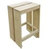 Tabouret Haut De Jardin Pin Massif Clair Liva - Lot De 2 -Mobilier De Jardin tabouret haut de jardin pin massif clair liva lot de 2 3666722560825 383699