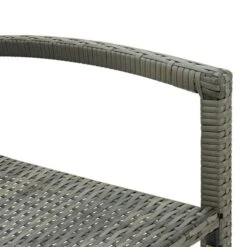 Tabourets De Bar 4 Pcs Gris Résine Tressée -Mobilier De Jardin tabourets de bar 4 pcs gris resine tressee 3666722354783 943943