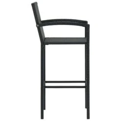 Tabourets De Bar 4 Pcs Noir Résine Tressée 13 Tabourets De Bar 4 Pcs Noir Résine Tressée -Mobilier De Jardin tabourets de bar 4 pcs noir resine tressee 3666722354790 943933
