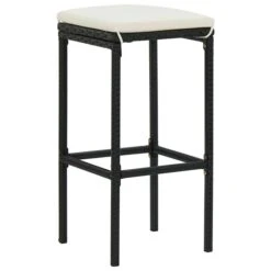 Tabourets De Bar Avec Coussins 6 Pcs Noir Résine Tressée 11 Tabourets De Bar Avec Coussins 6 Pcs Noir Résine Tressée -Mobilier De Jardin tabourets de bar avec coussins 6 pcs noir resine tressee 3666722354844 943891