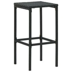 Tabourets De Bar Avec Coussins 6 Pcs Noir Résine Tressée 12 Tabourets De Bar Avec Coussins 6 Pcs Noir Résine Tressée -Mobilier De Jardin tabourets de bar avec coussins 6 pcs noir resine tressee 3666722354844 943892