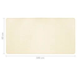 Tapis De Lit Shaggy Poils Longs 3 Pcs Crème 4 -Mobilier De Jardin tapis de lit shaggy poils longs 3 pcs creme 8720286317839 1168576