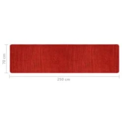 Tapis De Lit Shaggy Poils Longs 3 Pcs Rouge 3 -Mobilier De Jardin tapis de lit shaggy poils longs 3 pcs rouge 8720286317983 1168664