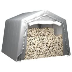 Tente De Rangement 300x300 Cm Acier Gris -Mobilier De Jardin tente de rangement 300x300 cm acier gris 3666722763981 1428137