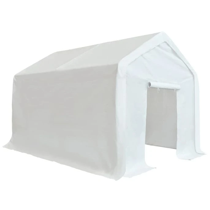 Tente De Rangement PE 3 X 4 M Blanc 4 Tente De Rangement PE 3 X 4 M Blanc – Image 2