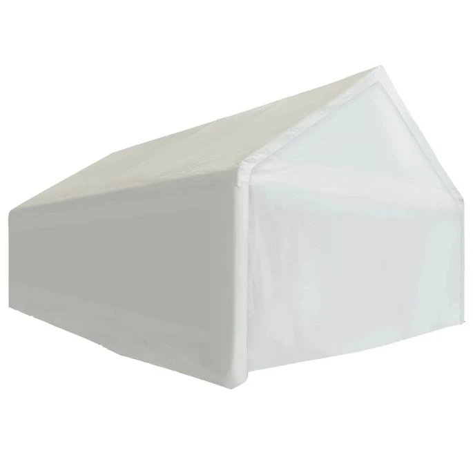 Tente De Rangement PE 4 X 8 M Blanc 9 Tente De Rangement PE 4 X 8 M Blanc – Image 7