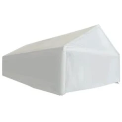 Tente De Rangement PE 5 X 10 M Blanc -Mobilier De Jardin tente de rangement pe 5 x 10 m blanc 8718475619260 1270525