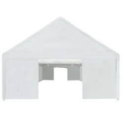 Tente De Rangement PE 5 X 10 M Blanc -Mobilier De Jardin tente de rangement pe 5 x 10 m blanc 8718475619260 1270526