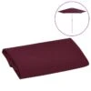 Tissu De Remplacement Pour Parasol D'extérieur Bordeaux 300 Cm -Mobilier De Jardin tissu de remplacement pour parasol d exterieur bordeaux 300 cm 3666722882392 1166512