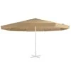 Tissu De Remplacement Pour Parasol D'extérieur Taupe 500 Cm 2 Tissu De Remplacement Pour Parasol D'extérieur Taupe 500 Cm -Mobilier De Jardin tissu de remplacement pour parasol d exterieur taupe 500 cm 3666722882606 1166255