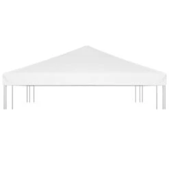 Toile De Toit De Belvédère 270 G/m² 3x3 M Blanc -Mobilier De Jardin toile de toit de belvedere 270 g m 3x3 m blanc 3666722203111 1165999