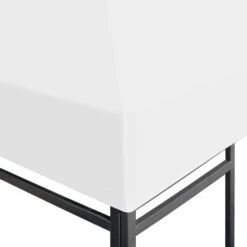 Toile De Toit De Belvédère 270 G/m² 4x3 M Blanc -Mobilier De Jardin toile de toit de belvedere 270 g m 4x3 m blanc 3666722203098 1166019