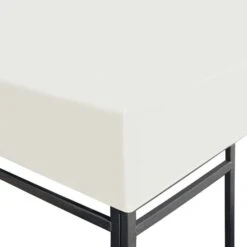 Toile Supérieure De Belvédère 310 G / M² 4 X 3 M Blanc Crème -Mobilier De Jardin toile superieure de belvedere 310 g m 4 x 3 m blanc creme 3666722131827 1330513