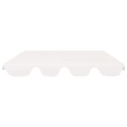 Toit De Rechange De Balançoire Blanc 150/130x70/105 Cm 270 G/m² -Mobilier De Jardin toit de rechange de balancoire blanc 150 130x70 105 cm 270 g m 3666722183703 1213452