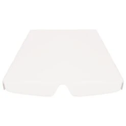 Toit De Rechange De Balançoire Blanc 150/130x70/105 Cm 270 G/m² -Mobilier De Jardin toit de rechange de balancoire blanc 150 130x70 105 cm 270 g m 3666722183703 1213453