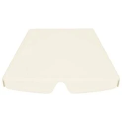 Toit De Rechange De Balançoire Crème 150/130x70/105 Cm -Mobilier De Jardin toit de rechange de balancoire creme 150 130x70 105 cm 3666722202985 1166084