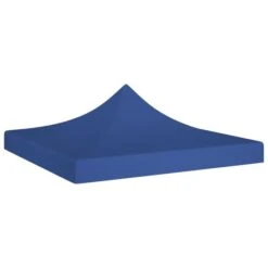 Toit De Tente De Réception 2x2 M Bleu 270 G/m²