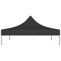 Toit De Tente De Réception 2x2 M Noir 270 G/m² 9 Toit De Tente De Réception 2x2 M Noir 270 G/m² -Mobilier De Jardin toit de tente de reception 2x2 m noir 270 g m 3666722202374 1166730