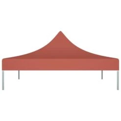 Toit De Tente De Réception 2x2 M Terre Cuite 270 G/m² -Mobilier De Jardin toit de tente de reception 2x2 m terre cuite 270 g m 3666722183000 1215373