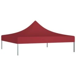 Toit De Tente De Réception 3x3 M Bordeaux 270 G/m² 8 Toit De Tente De Réception 3x3 M Bordeaux 270 G/m² -Mobilier De Jardin toit de tente de reception 3x3 m bordeaux 270 g m 3666722183123 1215299