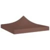 Toit De Tente De Réception 3x3 M Marron 270 G/m² 1 Toit De Tente De Réception 3x3 M Marron 270 G/m² -Mobilier De Jardin toit de tente de reception 3x3 m marron 270 g m 3666722202428 1166697