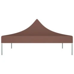 Toit De Tente De Réception 3x3 M Marron 270 G/m² 9 Toit De Tente De Réception 3x3 M Marron 270 G/m² -Mobilier De Jardin toit de tente de reception 3x3 m marron 270 g m 3666722202428 1166699