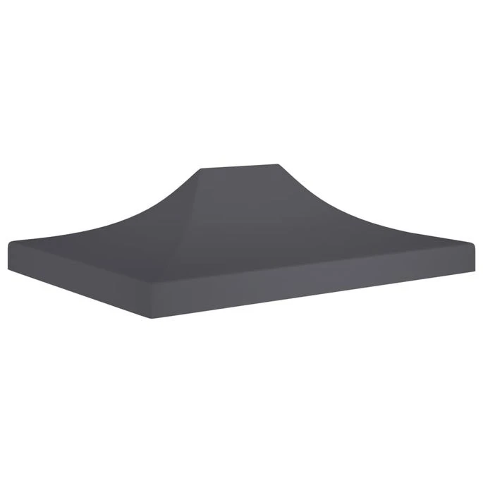 Toit De Tente De Réception 4,5x3 M Anthracite 270 G/m² 3 Toit De Tente De Réception 4,5x3 M Anthracite 270 G/m²