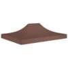 Toit De Tente De Réception 4,5x3 M Marron 270 G/m² 1 Toit De Tente De Réception 4,5x3 M Marron 270 G/m² -Mobilier De Jardin toit de tente de reception 4 5x3 m marron 270 g m 3666722182805 1215495