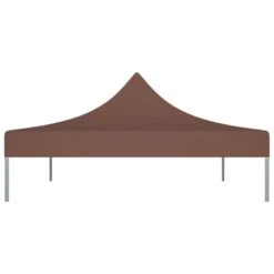 Toit De Tente De Réception 4,5x3 M Marron 270 G/m² -Mobilier De Jardin toit de tente de reception 4 5x3 m marron 270 g m 3666722182805 1215498