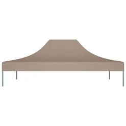 Toit De Tente De Réception 4,5x3 M Taupe 270 G/m² -Mobilier De Jardin toit de tente de reception 4 5x3 m taupe 270 g m 3666722182829 1215485