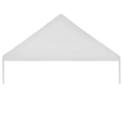 Toit De Tente De Réception 4 X 6 M Blanc -Mobilier De Jardin toit de tente de reception 4 x 6 m blanc 8718475718208 1217672
