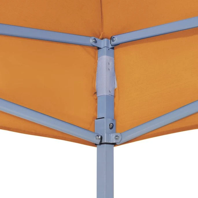 Toit De Tente De Réception 4x3 M Orange 270 G/m² 7 Toit De Tente De Réception 4x3 M Orange 270 G/m² – Image 5