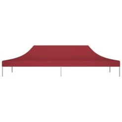 Toit De Tente De Réception 6x3 M Bordeaux 270 G/m² -Mobilier De Jardin toit de tente de reception 6x3 m bordeaux 270 g m 3666722202411 1166709
