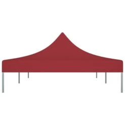 Toit De Tente De Réception 6x3 M Bordeaux 270 G/m² -Mobilier De Jardin toit de tente de reception 6x3 m bordeaux 270 g m 3666722202411 1166710