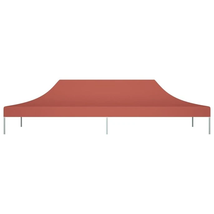 Toit De Tente De Réception 6x3 M Terre Cuite 270 G/m² 5 Toit De Tente De Réception 6x3 M Terre Cuite 270 G/m² – Image 3