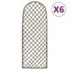 Treillis De Jardin 6 Pcs 30x170 Cm Saule 2 -Mobilier De Jardin treillis de jardin 6 pcs 30x170 cm saule 3666722197830 1172476