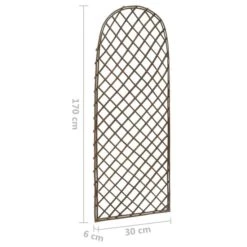 Treillis De Jardin 6 Pcs 30x170 Cm Saule 2 -Mobilier De Jardin treillis de jardin 6 pcs 30x170 cm saule 3666722197830 1172480