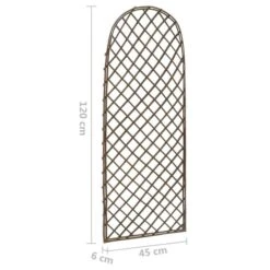 Treillis De Jardin 6 Pcs 45x120 Cm Saule -Mobilier De Jardin treillis de jardin 6 pcs 45x120 cm saule 8720286083833 1172475